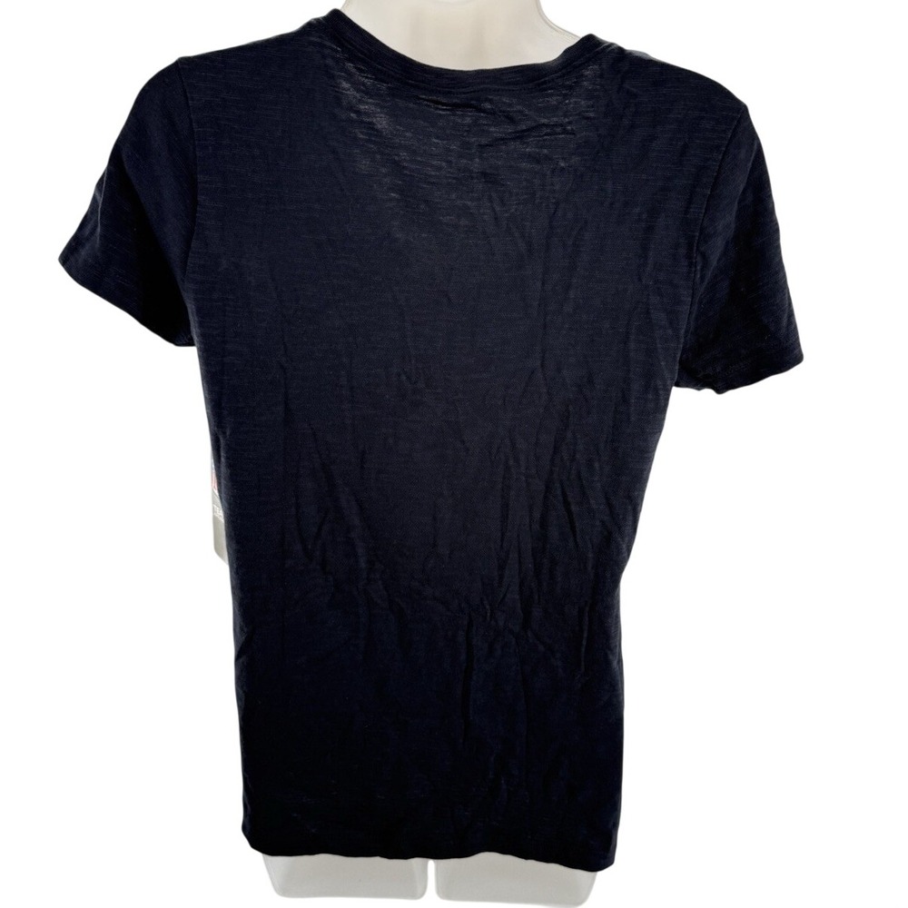 47 Brand Houston Texans Womens V-Neck Tee Shirt Navy Blue NFL Large NEW - Picture 8 of 8